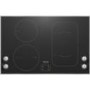Miele KM6363 81cm Wide 4 Zone Induction Hob With PowerFlex & WaterBoost Zone Stainless Steel Trim