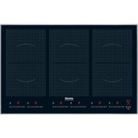 Miele KM6366-1 81cm Wide 6 Zone Induction Hob With 6 PowerFlex Zones Stainless Steel Frame