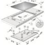 Miele KM6367 KM 6367 76cm Wide Flush Fit 6 PowerFlex Zone Induction Hob - Black