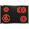 Miele 77cm 4 Zone Ceramic Hob with Stainless Steel Frame