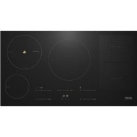 Miele KM6879 92.8cm Wide Five Zone Induction Hob With 2 PowerFlex Zones