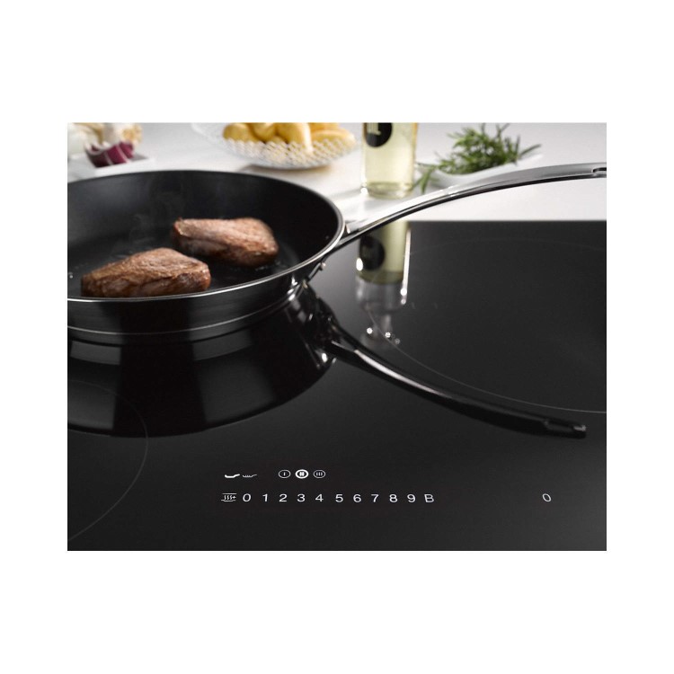 Miele KM6879 92.8cm Wide Five Zone Induction Hob With 2 PowerFlex Zones