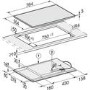 Miele KM7210FR 77cm 4 Zone Induction Hob with Extendible Zone