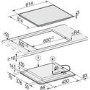 Refurbished Miele KM7262FR 62cm Touch Control 4 Zone Induction Hob Black With Stainless Steel Frame