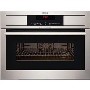GRADE A2 - Light cosmetic damage - AEG KM8403001M COMPETENCE Electric Built-in  in Stainless Steel with antifingerprint coating