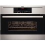 GRADE A3  - AEG KM8403021M Compact Height Built-in Combination Microwave Oven 