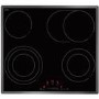 Amica KMC13285F 60cm Ceramic Framless Touch Control Hob - Black With Bevelled Edges
