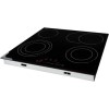 GRADE A1 - Amica KMC13285F 60cm Ceramic Framless Touch Control Hob - Black With Bevelled Edges