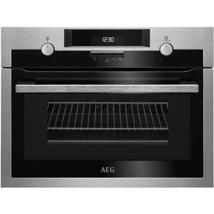 Refurbished AEG KME561000M CombiQuick Built In Combination Microwave Oven Stainless Steel