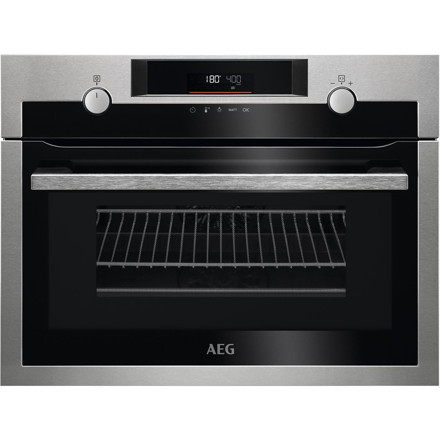 Aeg Stainless Steel Kme565060m Built In Combination Microwave Oven With Grill Size 59.5