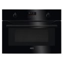 KMK565060B AEG 8000 Series Combination Microwave Oven with Grill - Black