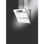 Smeg KMN75AB White Angled 75cm Wide Chimney Hood