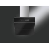 Smeg KMN75AN Black Angled 75cm Chimney Hood