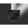 Smeg KMN75AN Black Angled 75cm Chimney Hood