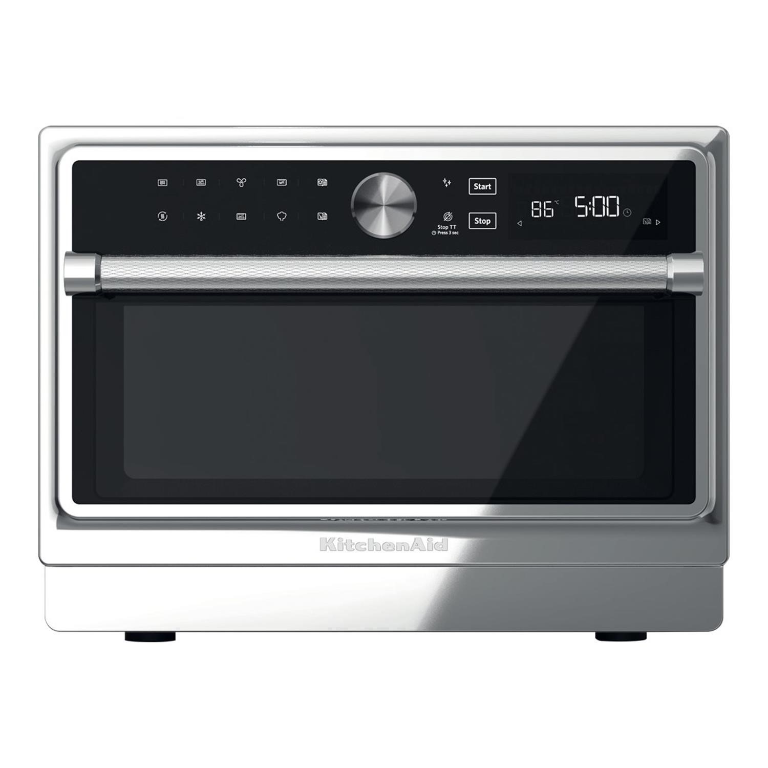 Refurbished KitchenAid KMQFX33910 33L 1000W Freestanding Combination Microwave Oven Stainless Steel