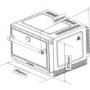 Refurbished KitchenAid KMQFX33910 33L 1000W Freestanding Combination Microwave Oven Stainless Steel