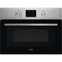 AEG 3000 Series Built-In 1000W Microwave with Grill - Stainless Steel