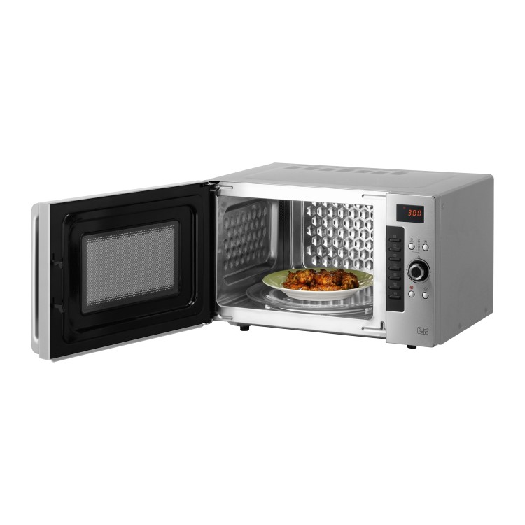 Daewoo KOC9Q4T 28L 900W Freestanding Combination Microwave in Stainless Steel