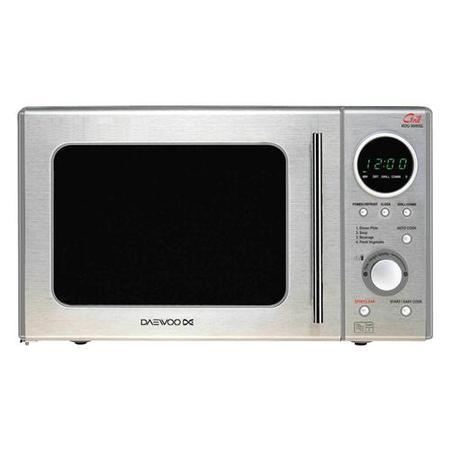 Daewoo KOG3000SL 20L 800W Freestanding Touch Microwave with Grill in Stainless Steel