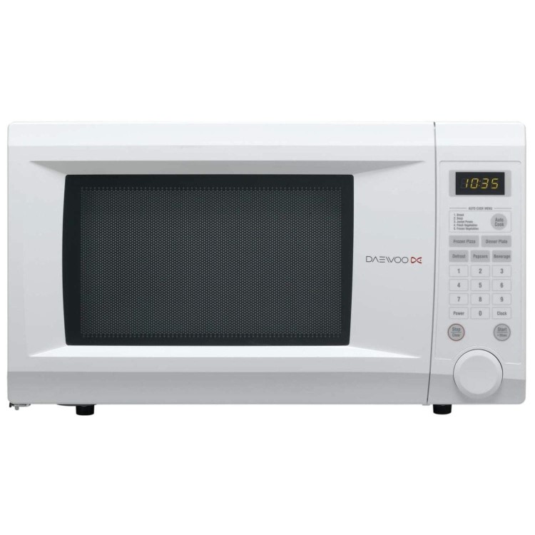 GRADE A1 - Daewoo KOR1NOA 31L 1000W Freestanding Digital Microwave in White