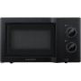 Daewoo KOR6L65BK 800 Watt 20 Litre Manual Control Microwave Oven Black