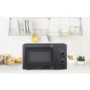 Daewoo KOR6L65BK 800 Watt 20 Litre Manual Control Microwave Oven Black