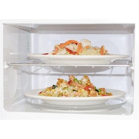 GRADE A1 - Daewoo KOR6L6BD 20L 800w Duo-plate Digital Microwave - White