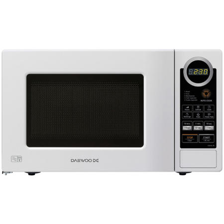 Daewoo KOR6L7B 20L 700W Touch Control Microwave Oven White - 7 Variable Power Levels With CRS