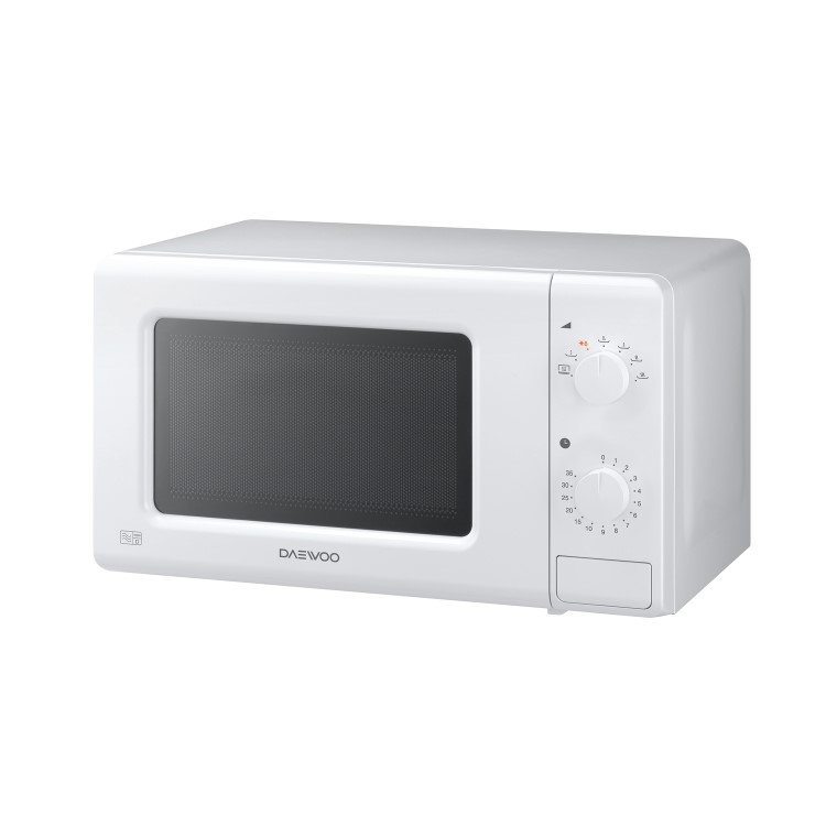Daewoo KOR6M17 20L 700W Microwave in White