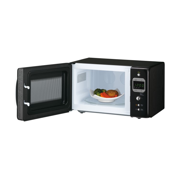 Daewoo KOR7LBKB 20L 800W Freestanding Microwave in Black
