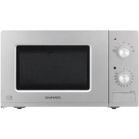 GRADE A2 - Daewoo KOR7LC7SL 20L 800W Freestanding Microwave with 7 Power Levels in Silver