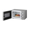 Daewoo KOR7LC7SL 20L 800W Freestanding Microwave with 7 Power Levels in Silver