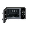 GRADE A1 - Daewoo KOR8A9RBR 23L 800W Retro Style Freestanding Microwave Oven - Black