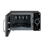 Daewoo KOR8A9RBR 23L 800W Retro Style Freestanding Microwave Oven - Black