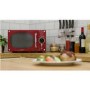 Daewoo KOR8A9RDR Retro 23L Microwave Oven - Red