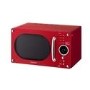 Daewoo KOR8A9RR 23L 800W Retro Design Freestanding Microwave in Gloss Red