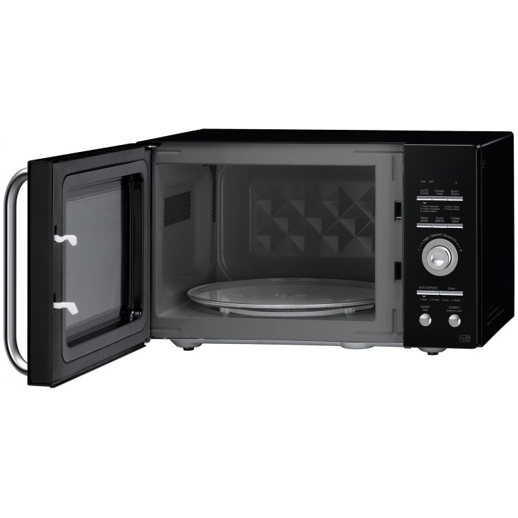 Daewoo KOR9GQRR 26L 900W  Touch Control Freestanding Microwave - Black
