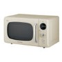 GRADE A1 - Daewoo KOR9LBKCR 20L 800W Freestanding Microwave With Eco Zero Standby - Cream