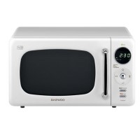 Daewoo KOR9LBKWR 20L 800W Freestanding Microwave With Eco Zero Standby - White