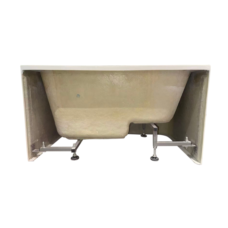 Freestanding Back to Wall Japanese Soaking Deep Bath With Seat 1200 x 700mm - Koto