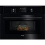 AEG 5000 CombiAir Built-In Microwave with Grill - Black