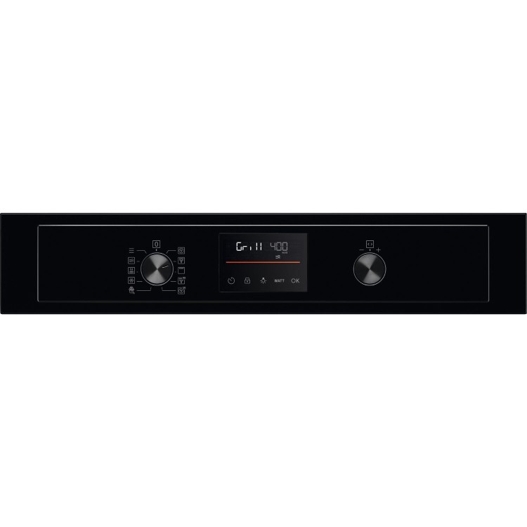AEG 5000 CombiAir Built-In Microwave with Grill - Black