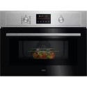 KOX36506GM AEG 5000 CombiAir Built-In Microwave with Grill - Stainless Steel