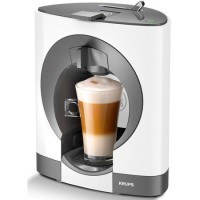 De Longhi KP110140 NESCAFE Dolce Gusto Oblo Manual Coffee Machine by Krups - White