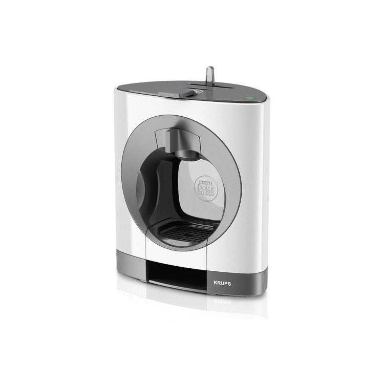 De Longhi KP110140 NESCAFE Dolce Gusto Oblo Manual Coffee Machine by Krups - White