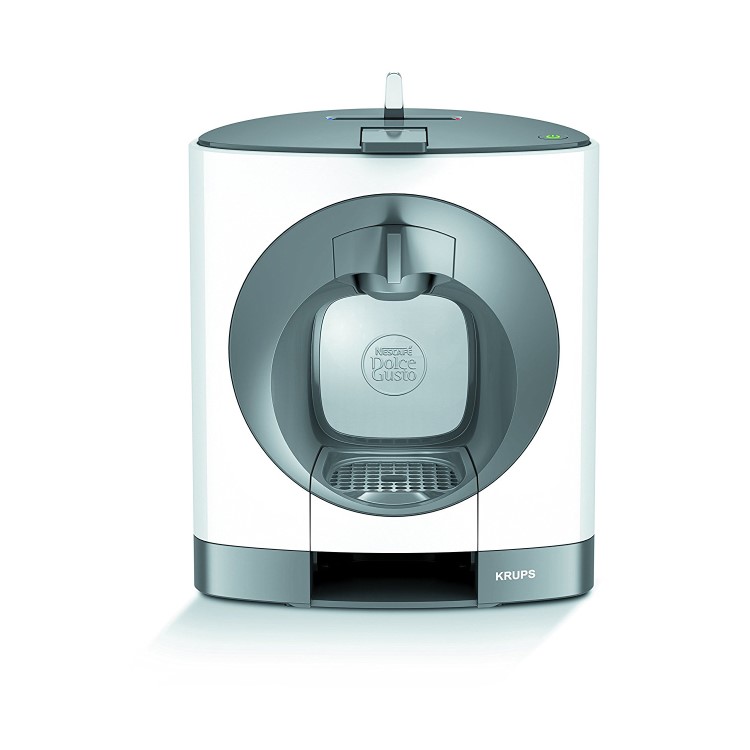 De Longhi KP110140 NESCAFE Dolce Gusto Oblo Manual Coffee Machine by Krups - White