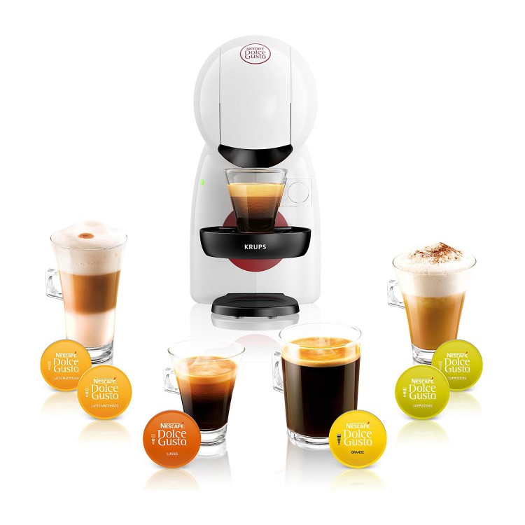 Krups KP1A0140 Dolce Gusto Piccolo XS Pod Coffee Machine - White