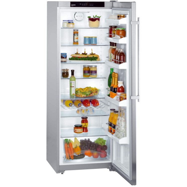 liebherr KPESF4220 Freestanding Fridge With Anti-fingerprint Stainless Steel Door