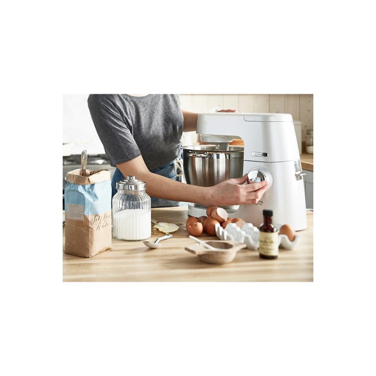 Kenwood KQL6100I Special Edition Chef XL Mixer - 'Love Conquers All' White