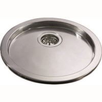 Single Stainless Steel Round Drainer - CDA